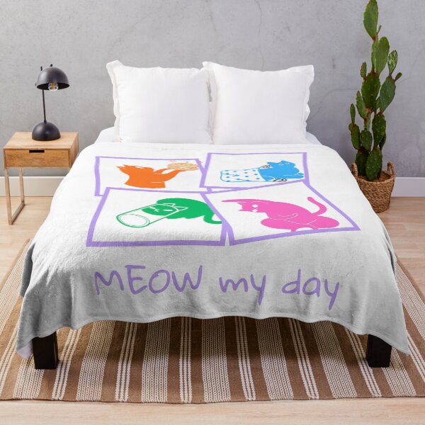 Item preview, Meow My Day with Cool Funny Cat designed and sold by OutOfTheBubble.