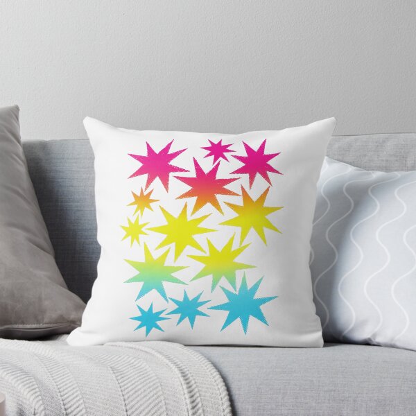 Item preview, Pansexual Pride Stars - Gradient Star Cluster Sticker | LGBTQ Pride Art designed and sold by ghostieking.