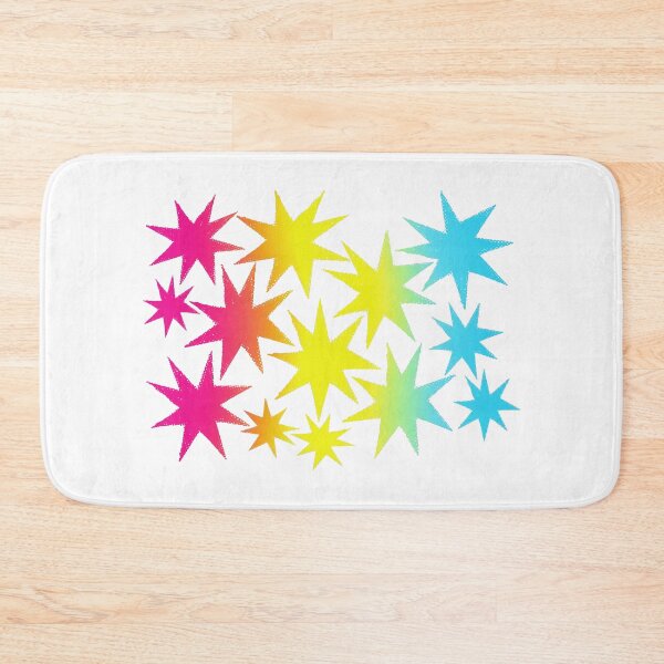 Item preview, Pansexual Pride Stars - Gradient Star Cluster Sticker | LGBTQ Pride Art designed and sold by ghostieking.