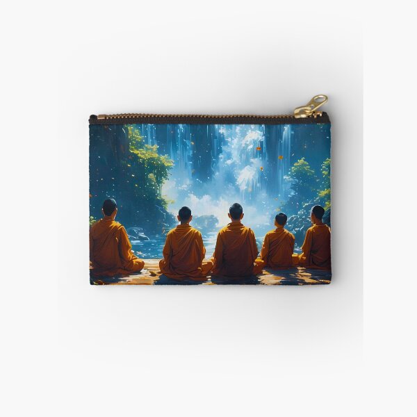 Item preview, Serenity of the Five Monks designed and sold by ZenGrooves.