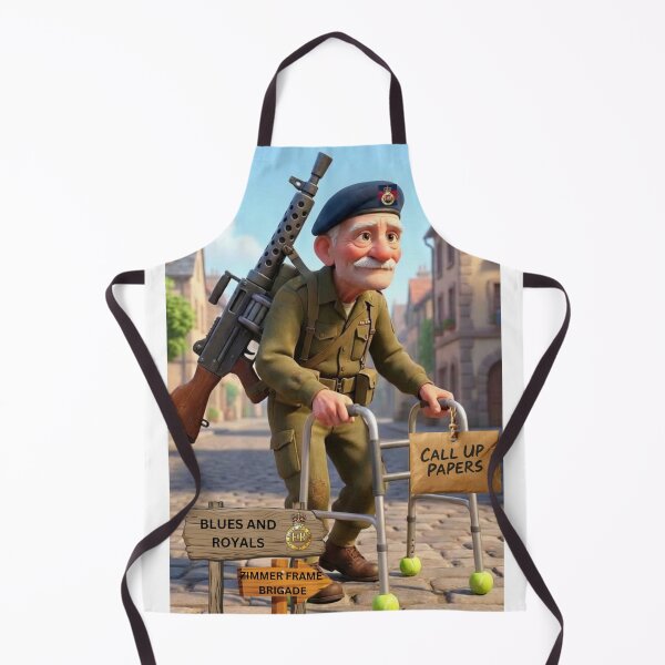 Item preview, Blues and Royals call up zimmer frame brigade designed and sold by Bootneckstore.