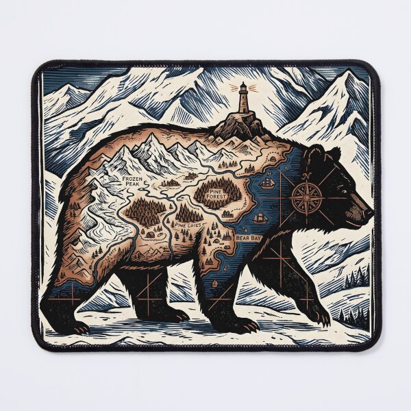 Item preview, Wild Vitality | Surreal Heart of Roots & Forest Water Art designed and sold by OVERRIDESTUDIOS.
