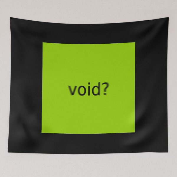 Item preview, Supreme Green Void Question Mark Square designed and sold by Dancing Papaya.