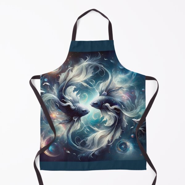Item preview, Celestial Pisces – Zodiac Sign Cosmic Fish designed and sold by UmSkelig834.