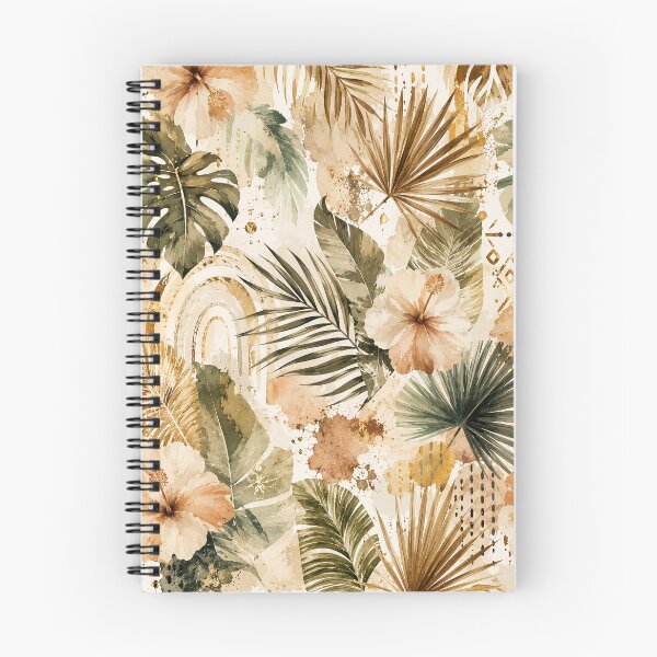 Item preview, Boho Tropical Watercolor Pattern designed and sold by ArtStyleAlice.