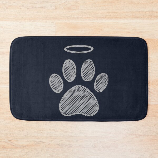 Aperçu de l'œuvre Mémorial Gray Pet Paw Halo créée et vendue par Corvoria.