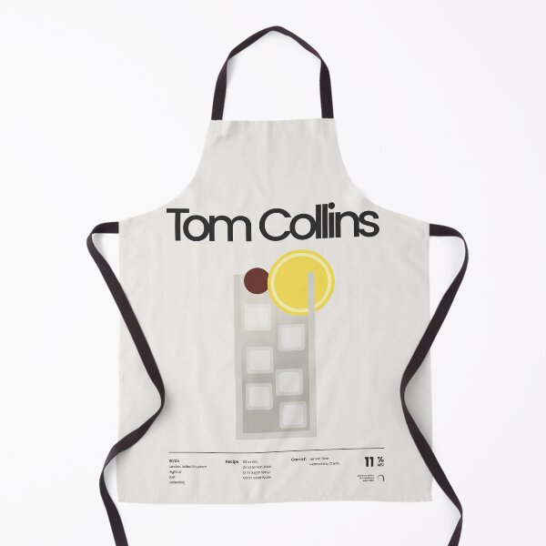 Item preview, Tom Collins Cocktail Minimalist Illustration designed and sold by archetype prints.
