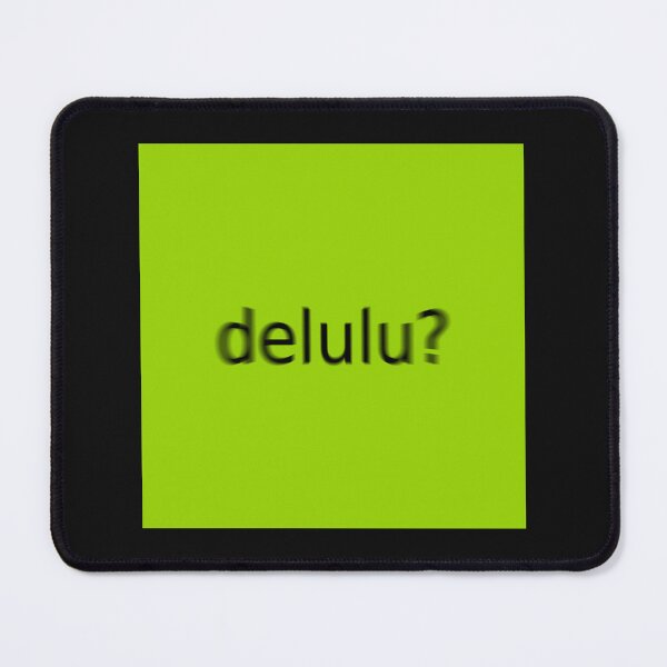 Item preview, Supreme Green Delulu Question Mark Square designed and sold by Dancing Papaya.