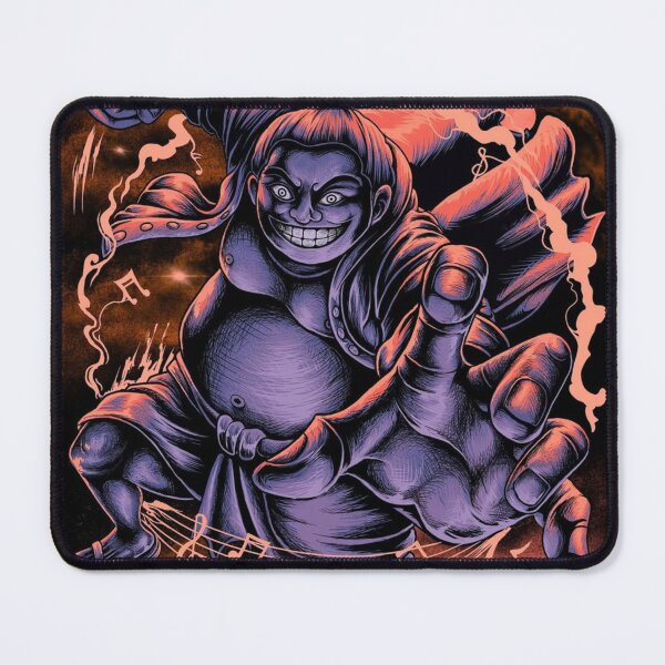 Item preview, Laughing Oni Warrior Under Crimson Moon – Japanese Yokai Dark Fantasy Art designed and sold by Bluebubbies.