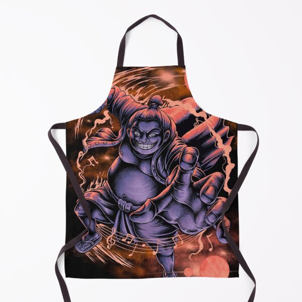 Item preview, Laughing Oni Warrior Under Crimson Moon – Japanese Yokai Dark Fantasy Art designed and sold by Bluebubbies.