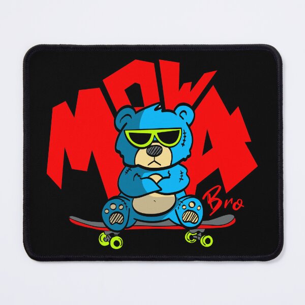 Item preview, Mowa Bro Cool Teddy Bear Telugu Meme Design designed and sold by America Mowa.