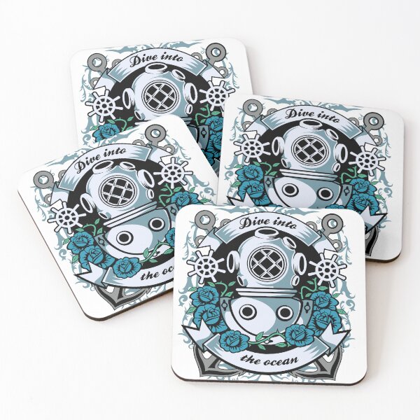 Item preview, Dive into the ocean - Old school diver designed and sold by augustinet.