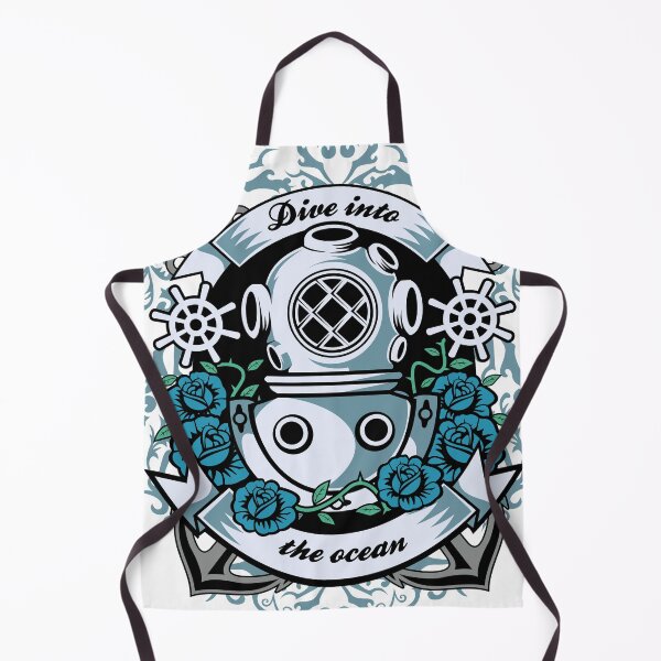 Item preview, Dive into the ocean - Old school diver designed and sold by augustinet.