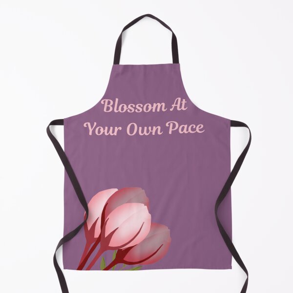 Item preview, Blossom At Your Own Pace | Inspirational Floral Affirmation designed and sold by MysticPurpleHue.