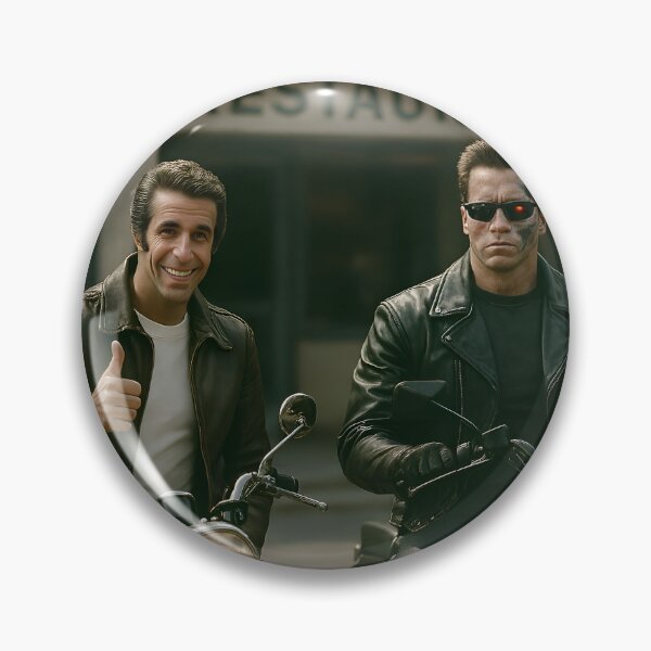 Item preview, The Fonz and the Terminator designed and sold by WiseBow.