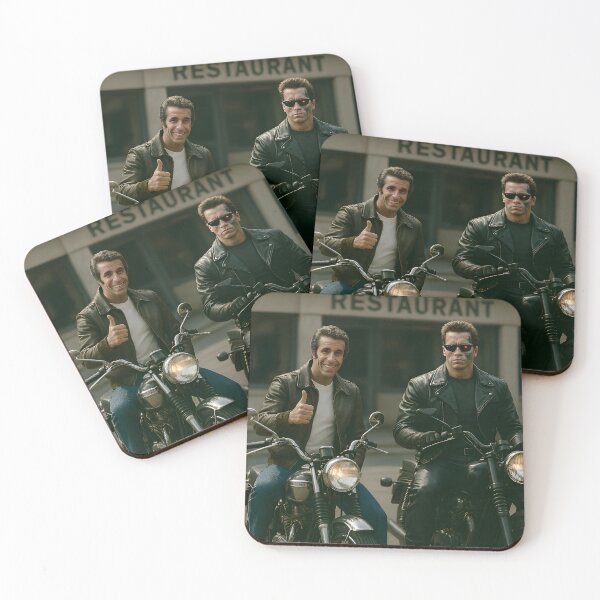Item preview, The Fonz and the Terminator designed and sold by WiseBow.