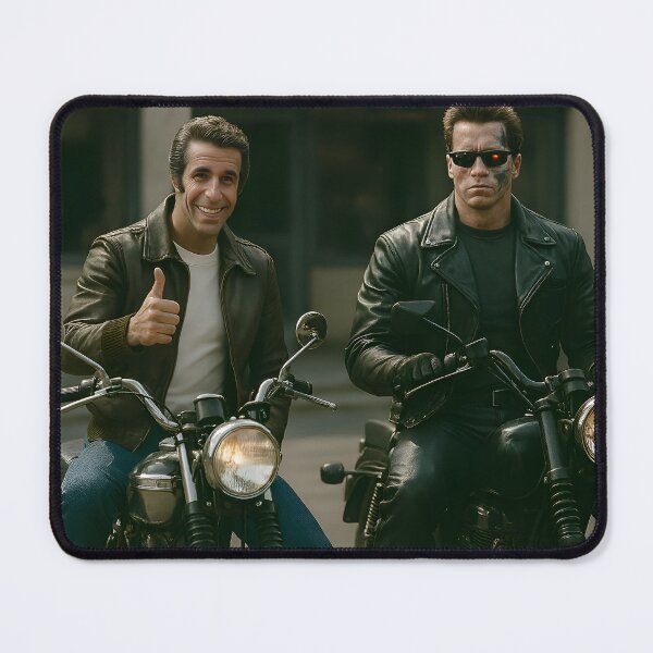 Item preview, The Fonz and the Terminator designed and sold by WiseBow.