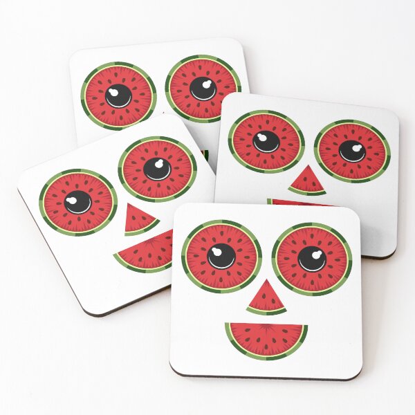 Item preview, Face made from slices of juicy red watermelon. designed and sold by RizikCat.