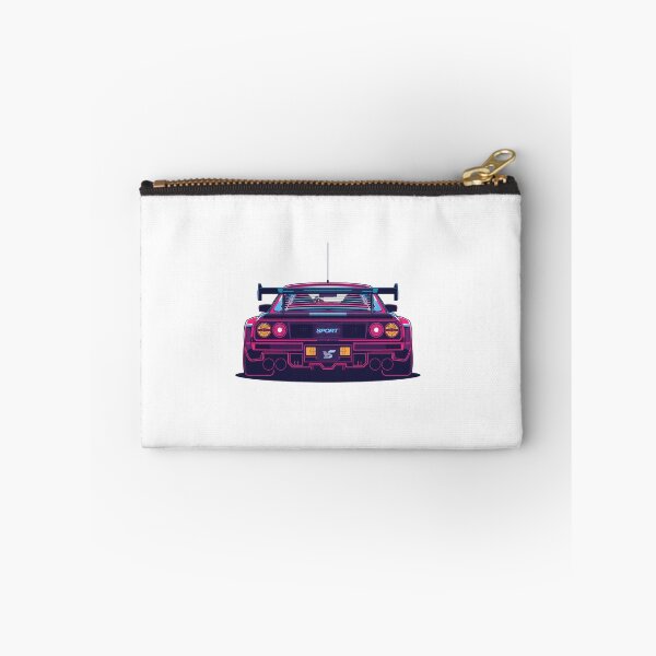 Item preview, Retro 80s Synthwave Sports Car Sticker designed and sold by Gulele7.