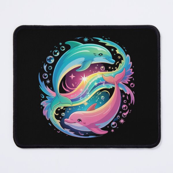 Item preview, Dolphin Colorful Sea Ocean Animal Dolphin  designed and sold by ZACK ART.