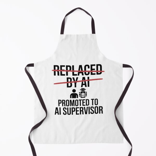 Item preview, Replaced By AI Promoted To AI Supervisor designed and sold by Bianca Oltean.