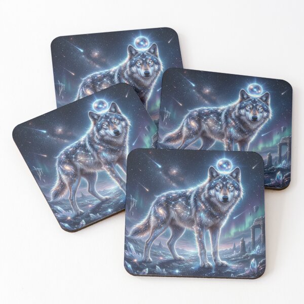 Item preview, Cosmic Wolf designed and sold by Tridentulus.