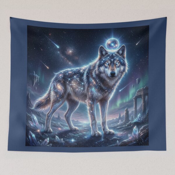 Item preview, Cosmic Wolf designed and sold by Tridentulus.