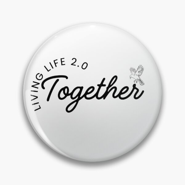 Item preview, Living Life 2.0 Together_Blk designed and sold by ekemarket.