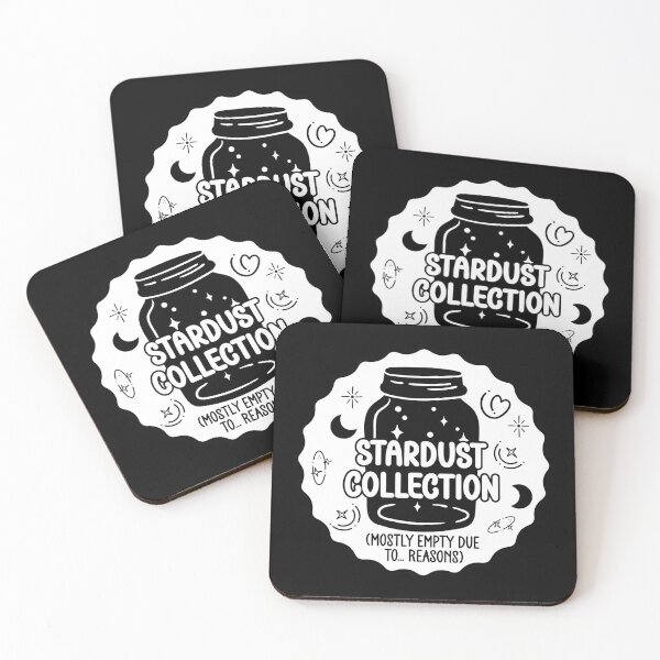 Item preview, Stardust Collection Mostly Empty - Funny Celestial Mason Jar Badge designed and sold by the-Z3nith.