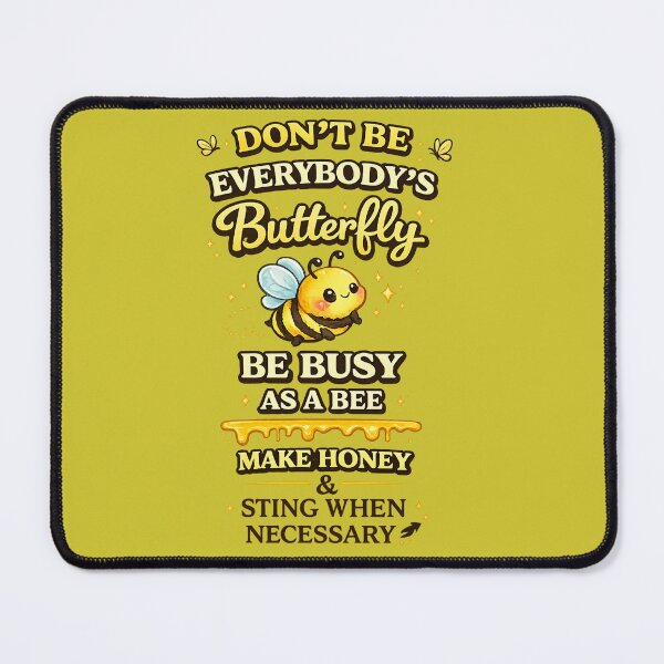 Item preview, Busy as a Bee Motivational Sticker | Cute Bee Quote Funny Hustle Design designed and sold by sumodesign.