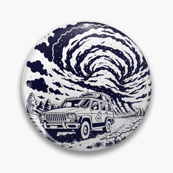 Item preview, Storm Chaser Adventure – Extreme Weather Hunter Lightning Supercell Design designed and sold by ArcticFoxStudio.