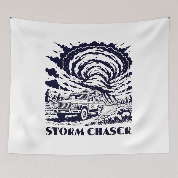 Item preview, Storm Chaser Adventure – Extreme Weather Hunter Lightning Supercell Design designed and sold by ArcticFoxStudio.