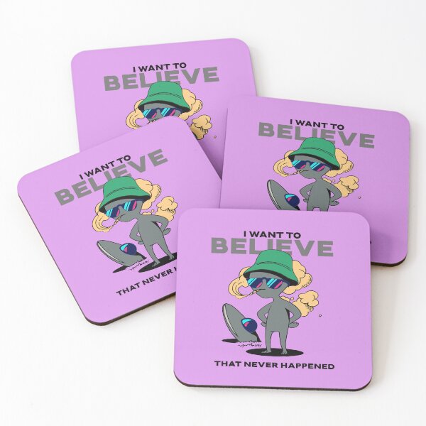 Item preview, I WANT TO BELIEVE THAT NEVER HAPPENED | DISCLOSURE FILES HUMOR SERIES — CRASH SITE EDITION designed and sold by WitLounge.