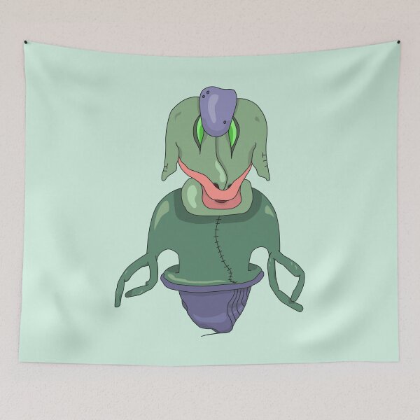 Item preview, Moss Tongue Pest designed and sold by Helgoolia.