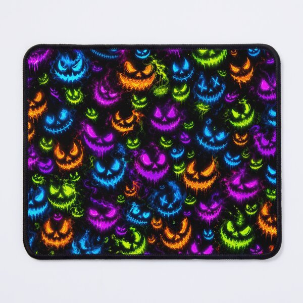 Item preview, Spooky Neon Halloween Ghosts designed and sold by SerenEcho.