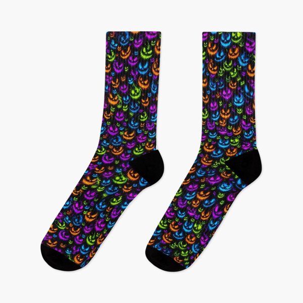 Item preview, Spooky Neon Halloween Ghosts designed and sold by SerenEcho.