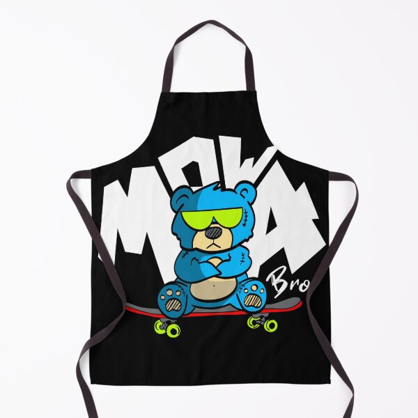 Item preview, Mowa Bro White Cool Teddy Bear Telugu Meme Design designed and sold by America Mowa.