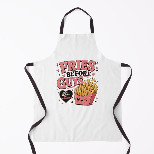 Item preview, Fries Before Guys Funny Food Lover Girl Quote designed and sold by ILYASSE1.