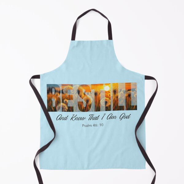Item preview, Be Still and Know That I Am God Psalm 46:10 Dandelion Sunset Christian Design designed and sold by Sachie's Studio.