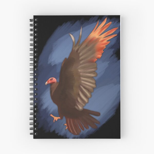 Item preview, Flying Vulture Painting designed and sold by Black Bronze Media.