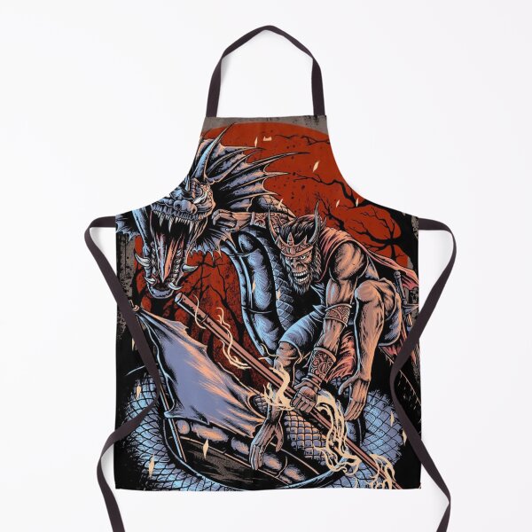 Item preview, Monkey King Dragon Rider Under Blood Moon – Dark Fantasy Warrior Art designed and sold by Bluebubbies.