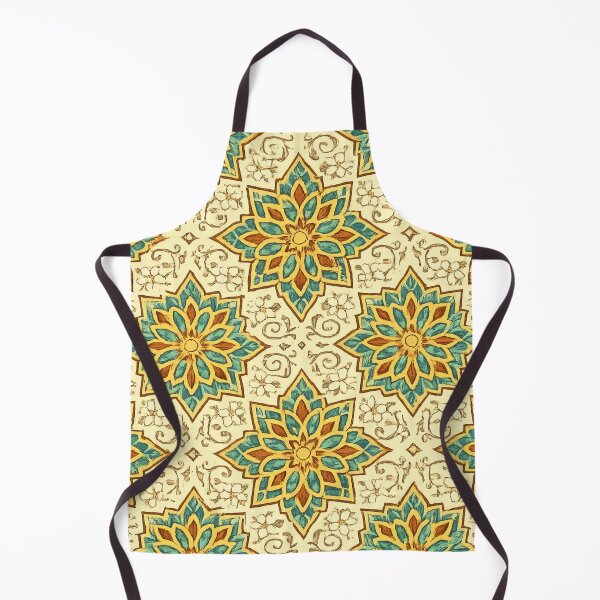 Item preview, Moroccan Star Garden Pattern designed and sold by Myra365Art.