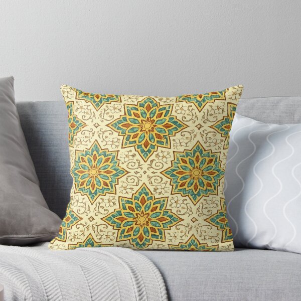 Item preview, Moroccan Star Garden Pattern designed and sold by Myra365Art.