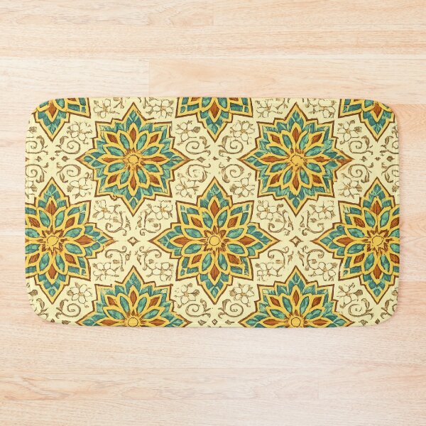 Item preview, Moroccan Star Garden Pattern designed and sold by Myra365Art.