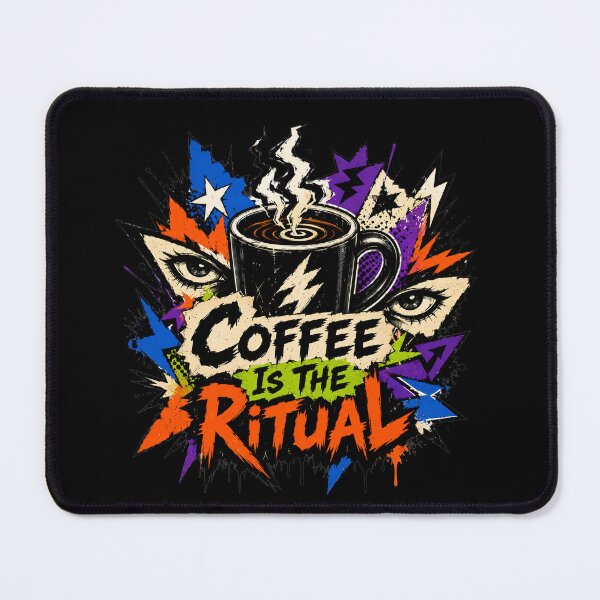Item preview, Coffee Is The Ritual Coffee Lover T-Shirt designed and sold by moxivra.