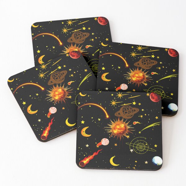 Item preview, Vintage Celestial Space Pattern Art  designed and sold by FahdSpaceArt.