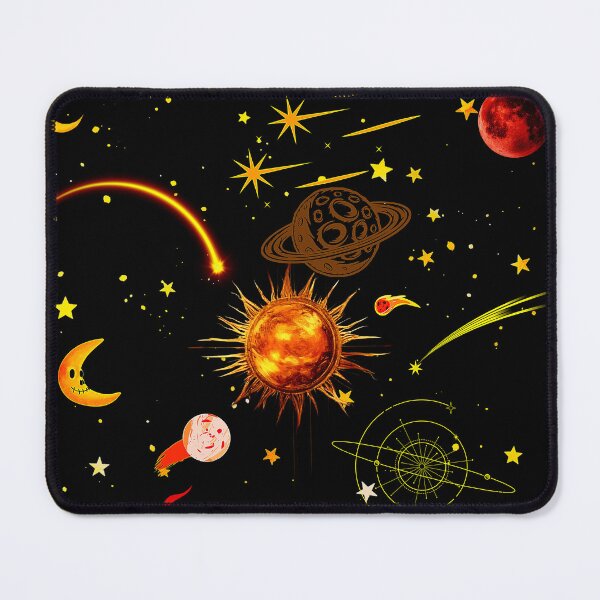 Item preview, Vintage Celestial Space Pattern Art  designed and sold by FahdSpaceArt.