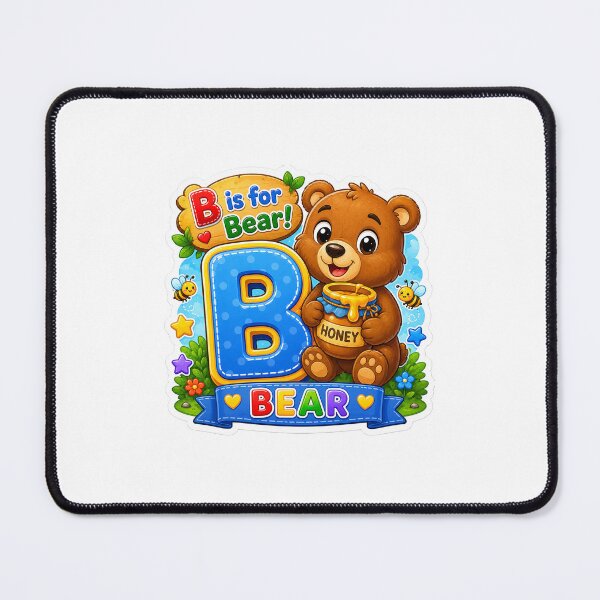 Item preview, B is for Bear Cute Animal Alphabet designed and sold by tommytvkids.