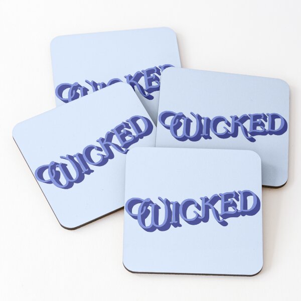 Item preview, Wicked Title Card: Dark Blue designed and sold by Sierra Hendershot.