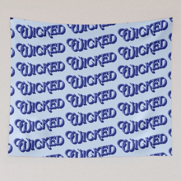 Item preview, Wicked Title Card: Dark Blue designed and sold by Sierra Hendershot.